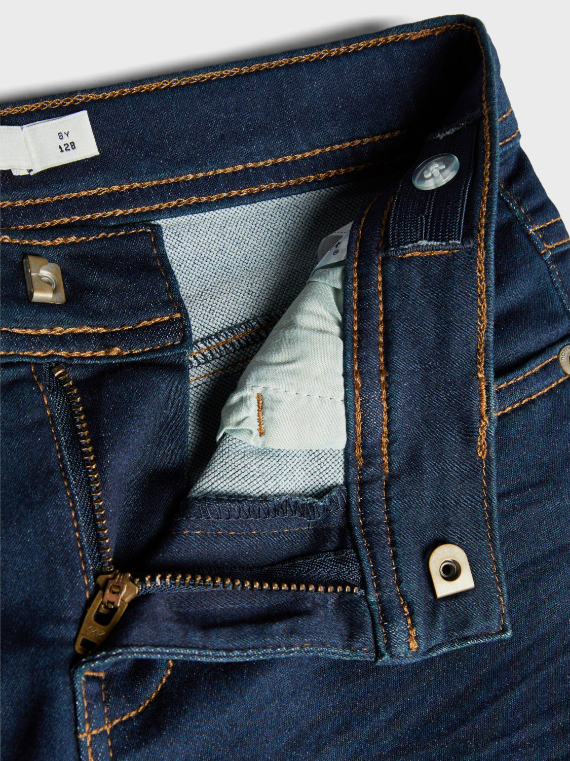 NKMRYAN Jeans - Dark Blue Denim